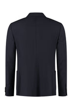 Load image into Gallery viewer, Wool single-breasted blazer

