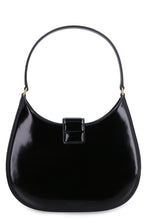 Load image into Gallery viewer, Large leather hobo bag with embossed W logo
