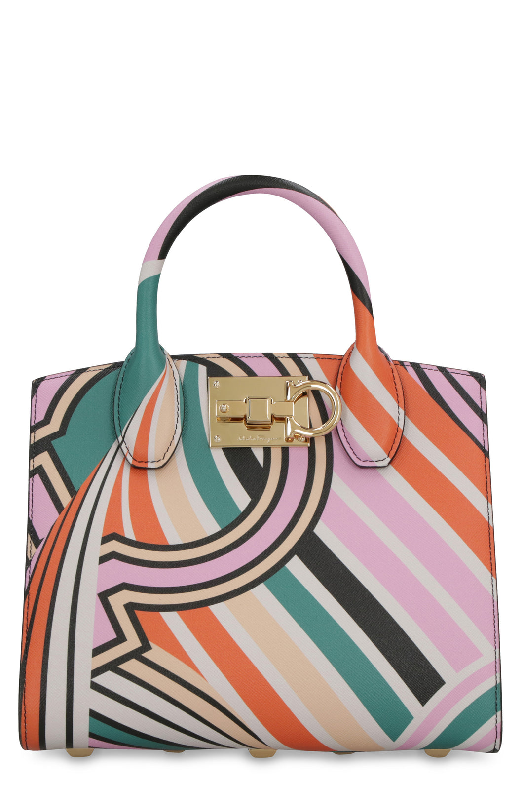Studio Box leather handbag