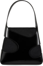 Load image into Gallery viewer, Leather and canvas shoulder bag
