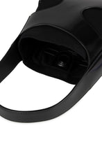 Load image into Gallery viewer, Leather and canvas shoulder bag
