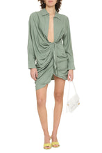 Load image into Gallery viewer, Bahia asymmetric mini dress
