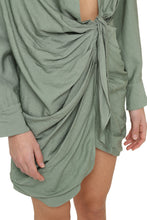 Load image into Gallery viewer, Bahia asymmetric mini dress
