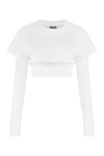 Load image into Gallery viewer, Long sleeve crop top
