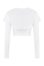 Load image into Gallery viewer, Long sleeve crop top
