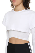 Load image into Gallery viewer, Long sleeve crop top
