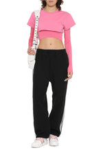 Load image into Gallery viewer, Long sleeve crop top

