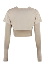 Load image into Gallery viewer, Long sleeve crop top
