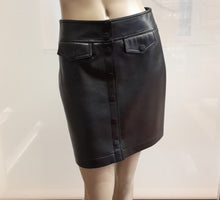 Load image into Gallery viewer, Thando leather mini skirt
