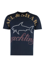 Load image into Gallery viewer, Cotton crew-neck T-shirt
