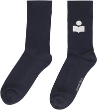 Load image into Gallery viewer, Logo cotton blend socks
