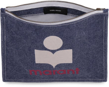 Load image into Gallery viewer, Nettia logo print flat pouch
