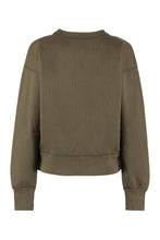 Load image into Gallery viewer, Mobyli logo detail cotton sweatshirt
