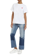 Load image into Gallery viewer, Cotton crew-neck T-shirt
