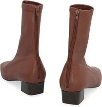 Load image into Gallery viewer, Colette leather ankle boots
