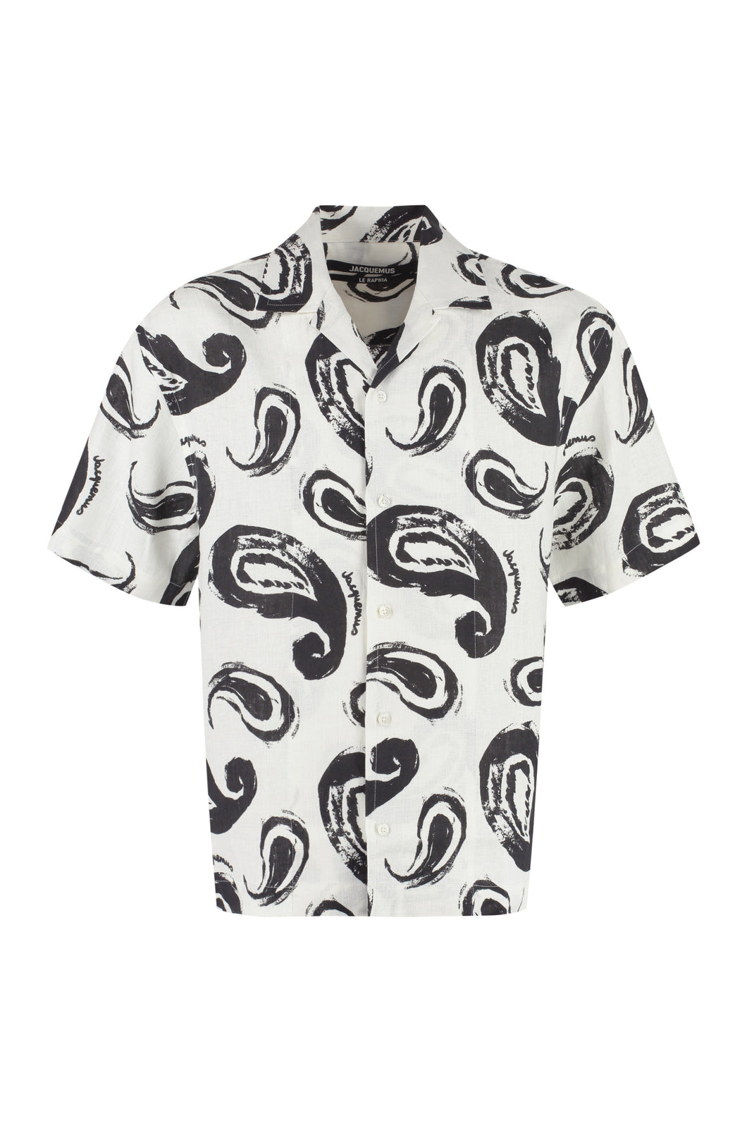 Printed short sleeved shirt