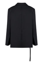 Load image into Gallery viewer, Baccala one button stretch wool blazer
