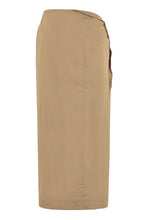 Load image into Gallery viewer, Cotton midi skirt
