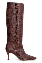 Load image into Gallery viewer, Stevie croco-print leather boots
