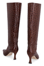 Load image into Gallery viewer, Stevie croco-print leather boots
