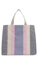 Load image into Gallery viewer, Itak striped nylon tote
