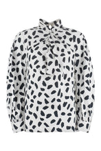 Load image into Gallery viewer, Gathered printed blouse

