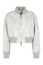 Load image into Gallery viewer, Nylon bomber jacket
