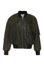 Load image into Gallery viewer, Anja lambskin bomber jacket
