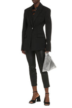 Load image into Gallery viewer, Blue wool single-breasted blazer
