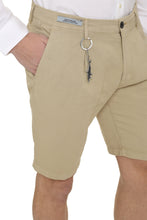 Load image into Gallery viewer, Cotton and linen bermuda-shorts
