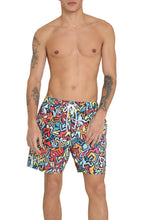 Load image into Gallery viewer, Printed swim shorts
