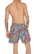 Load image into Gallery viewer, Printed swim shorts

