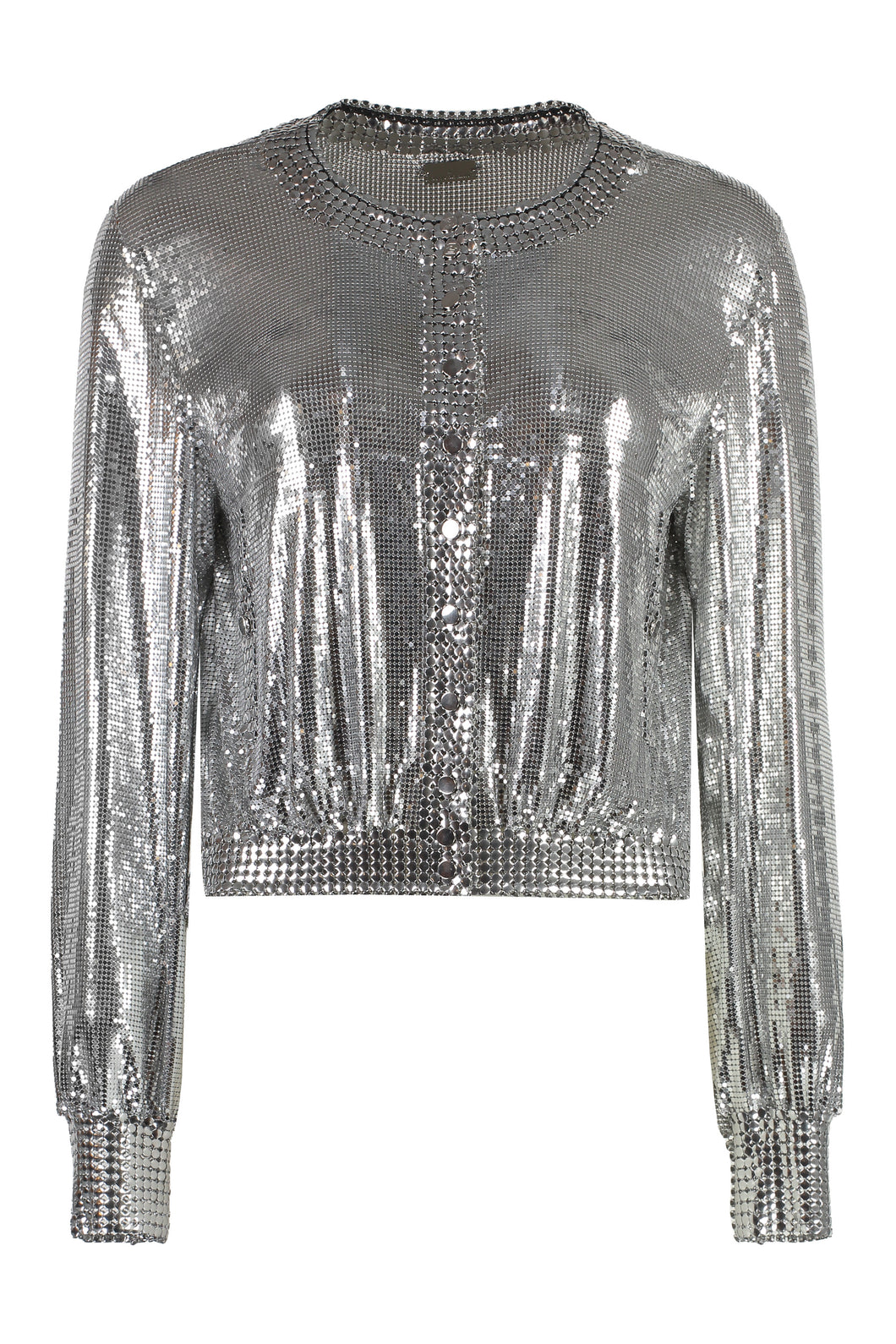 Metallic mesh jacket
