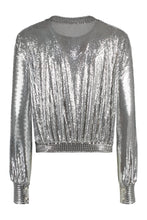 Load image into Gallery viewer, Metallic mesh jacket
