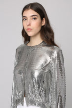 Load image into Gallery viewer, Metallic mesh jacket
