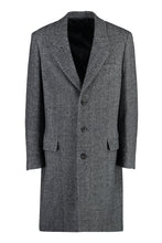 Load image into Gallery viewer, Johel single-breasted wool coat
