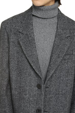 Load image into Gallery viewer, Johel single-breasted wool coat
