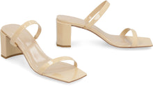Load image into Gallery viewer, Tanya Kraft patent leather mules
