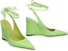 Load image into Gallery viewer, Vaughn leather pointy-toe slingback
