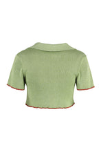 Load image into Gallery viewer, Brilho knit crop top
