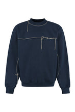 Load image into Gallery viewer, Fio cotton crew-neck sweatshirt
