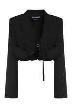 Load image into Gallery viewer, Croissant wool blazer
