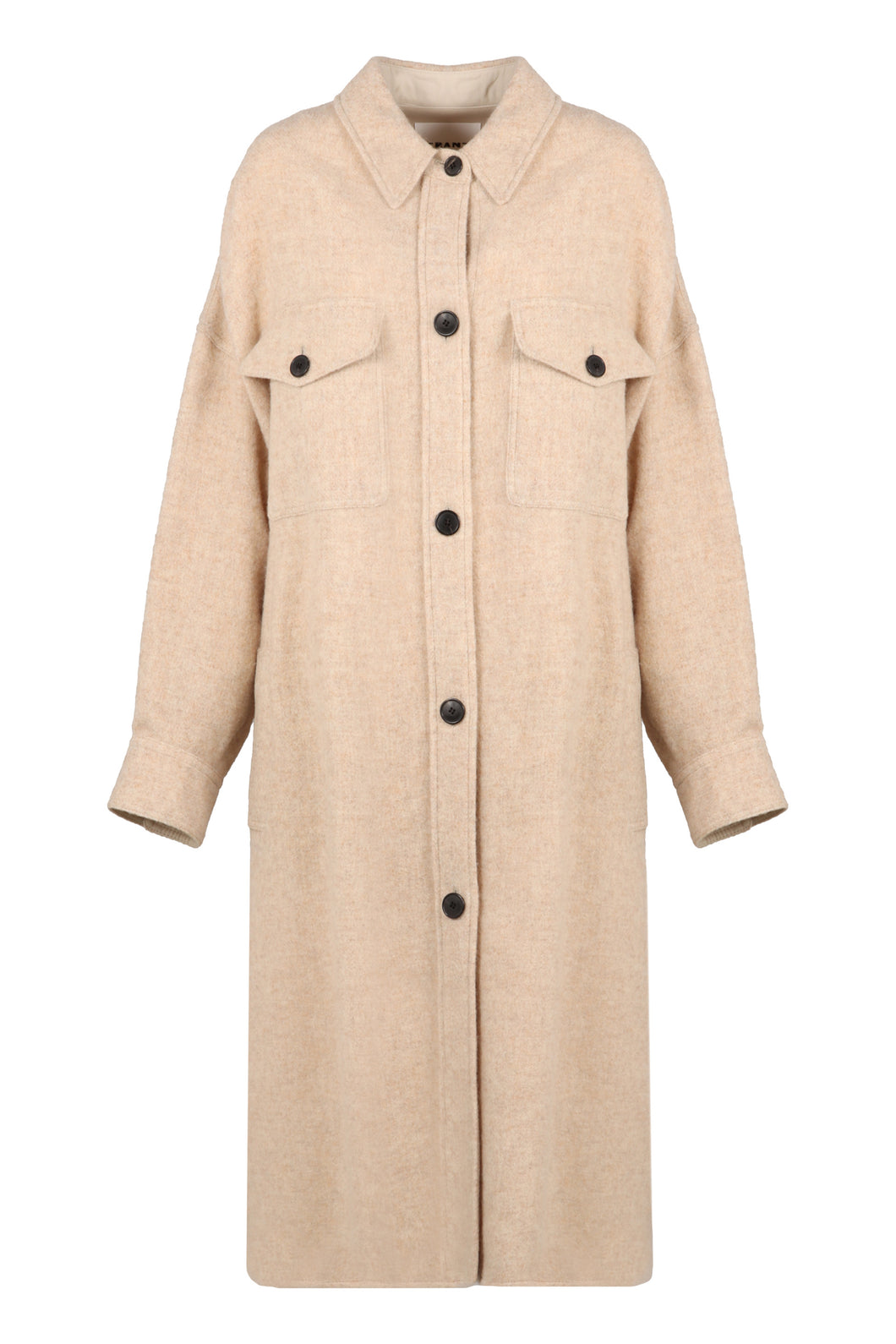 Wool blend coat