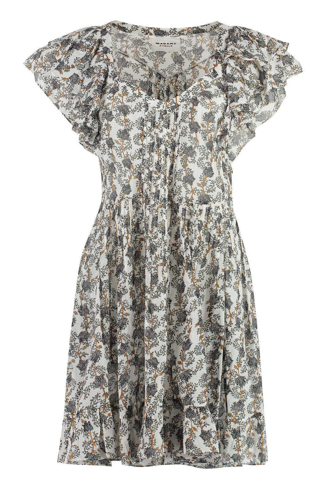 Godrana printed cotton dress