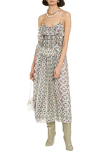 Load image into Gallery viewer, Macha printed silk dress
