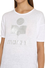 Load image into Gallery viewer, Koldi Logo print linen t-shirt
