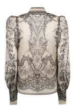 Load image into Gallery viewer, Crush printed silk blouse

