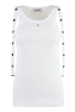 Load image into Gallery viewer, Logo cotton tank top

