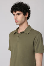 Load image into Gallery viewer, Short sleeve cotton polo shirt
