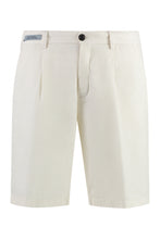 Load image into Gallery viewer, Cotton and linen bermuda-shorts
